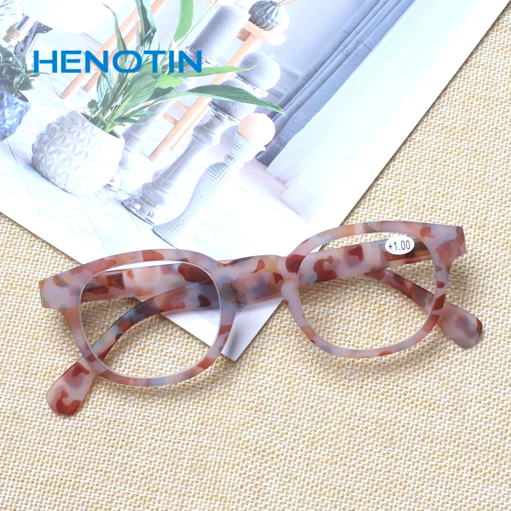 Стильные круглые очки для чтения, Пружинные шарниры, мужские и женские очки для чтения, диоптрий 0,5 1,75 2,0 3,0 4. 0