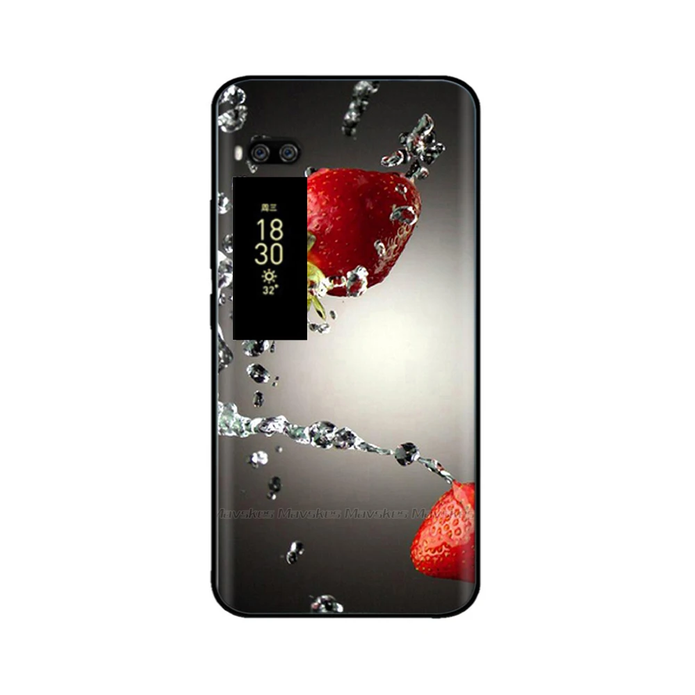 For Meizu Pro 7 Case Phone Back Cover for Meizu Pro 7 Plus Case for Meizu Pro7 7Plus Bumper Silicon Soft Funda Black Tpu Case meizu phone case with stones back Cases For Meizu