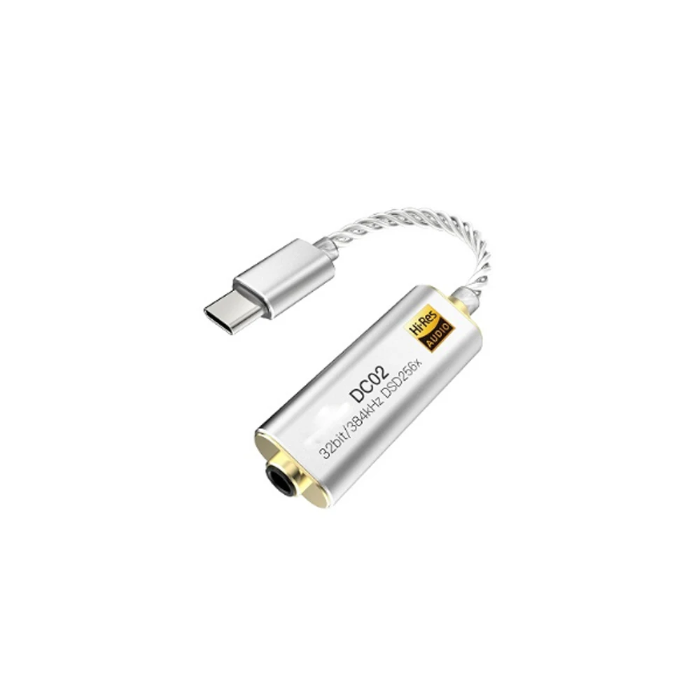 Тип-c до 3,5 мм 2,5 мм адаптер усилителя для наушников для iBasso DC01 DC02 USB DAC для Android PC ipad HiFi HiRes Кабельный адаптер