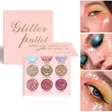 

Silky Touch Feeling All-match Sequins Cosmetic Eyeshadow Palette for Daily Life