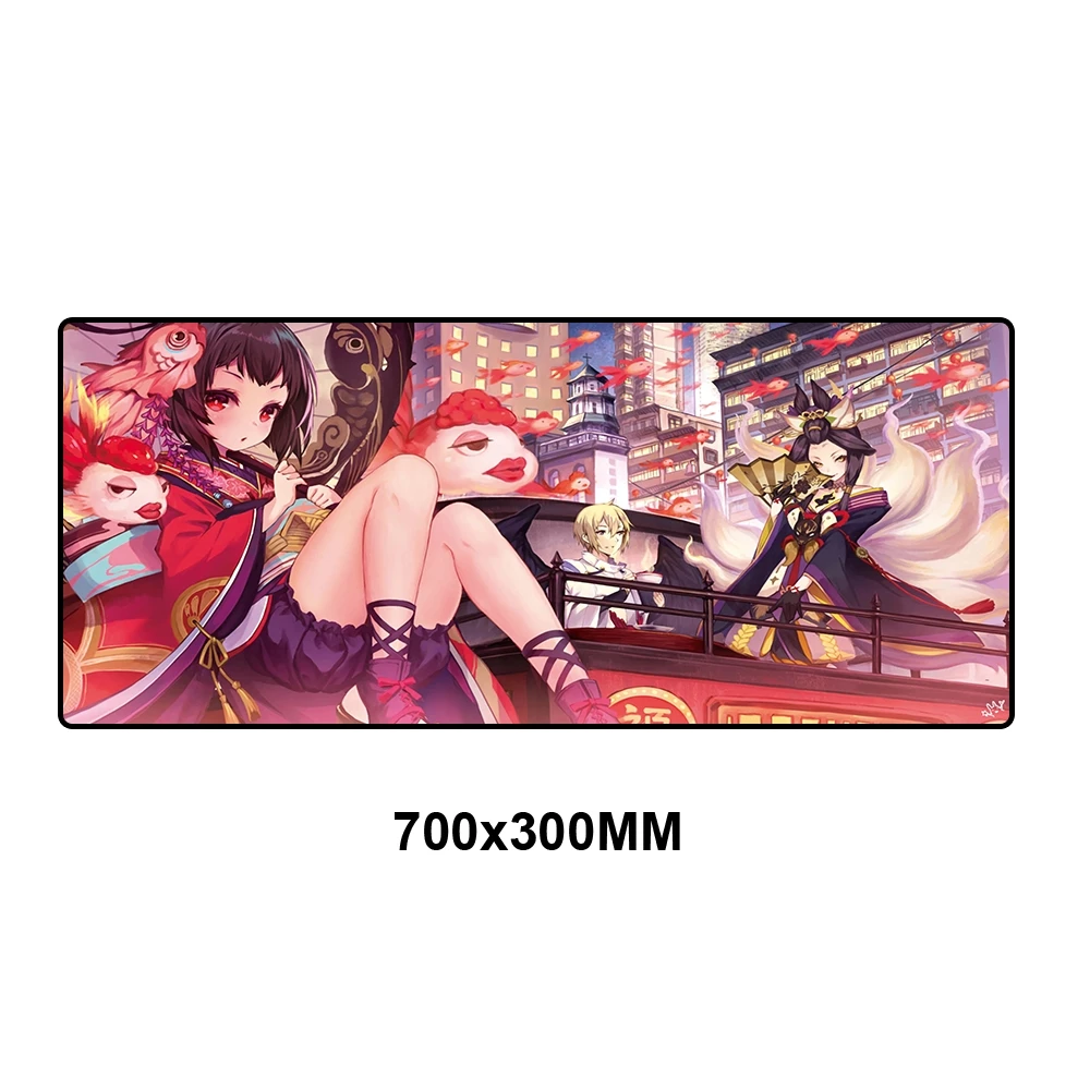 XGDM-035 Сексуальный игровой коврик для мыши 70*30 см XL большой водонепроницаемый коврик для мыши Коврик для геймера стол карта Аниме игровая клавиатура резиновый коврик для стола - Цвет: XGDM-035