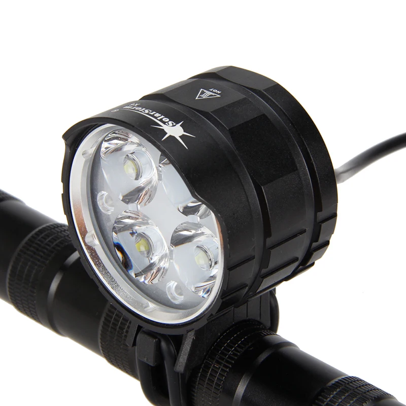 8000lm X-XM-L t6 led taschenlampe torch bike mount clip zoombar KS 