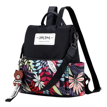 

Female Teen Backpack Travel Backpack Famous Brand Classic Black Preppy Style School Backpacks for Teenagers Sac a Dos Schoolbag