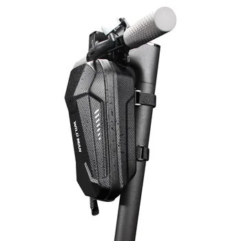 

Electric Scooter Bike HandleBar Bag Electric Folding Bicycle Head Ditty Small Bag Eva Hard Case Balance Car Bicycle Bags Black