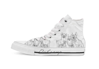 

Hyenas Light breathable Casual High Top lace-up Canvas shoes sneakers Drop shipping