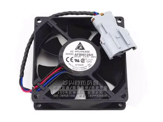 

3-проводной Вентилятор охлаждения сервера Delta Electronics AFB0812SH SM12 DC 12 В а 80x80x25 мм