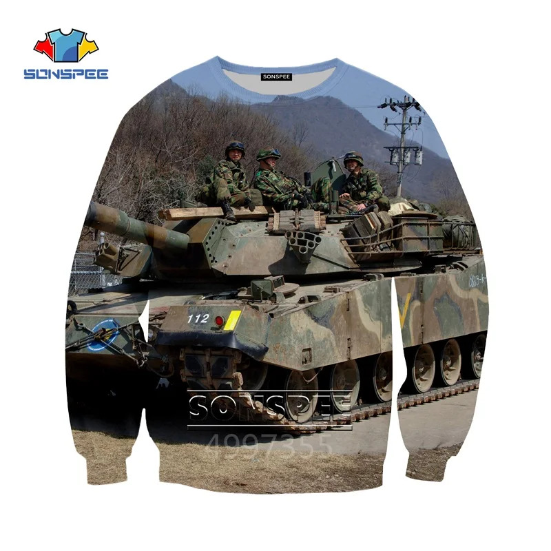 SONSPEE/ боевой танк Harajuku, детские толстовки с 3D принтом, детская одежда для мальчиков и девочек-подростков, топы, пуловер с длинными рукавами, SW154 - Цвет: 2