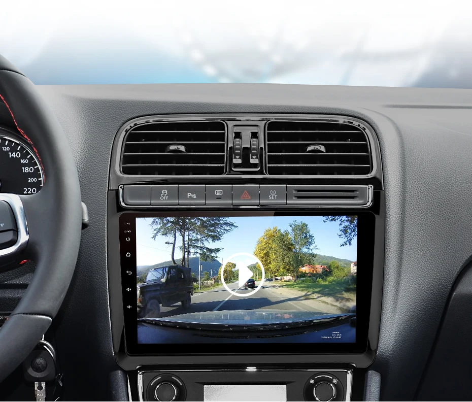 Junsun 2G+ 32G Android 9,0 для Volkswagen POLO 2012- автомобильный Радио Мультимедиа Видео плеер gps RDS 2 din dvd