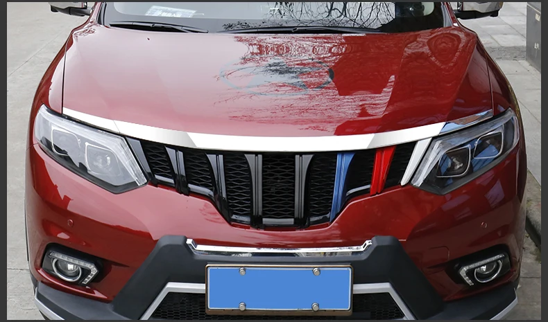 Для Nissan X trail T32 X-trail- Автомобильный капот декоративный яркий капот ABS декоративные Стикеры для автомобилей Аксессуары