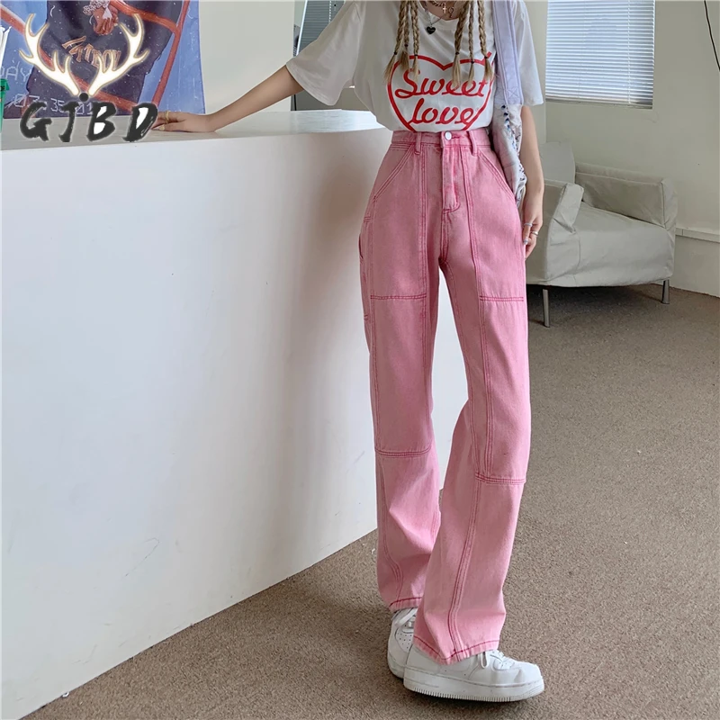 LEX 着用 unknown london デニムパンツ ピンク