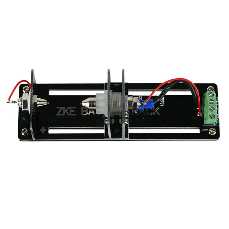 Battery Test Stand 4 Wire Battery Test stand Resistance Capacity Test for 18650 26650 21700 AAA Cell Capacity