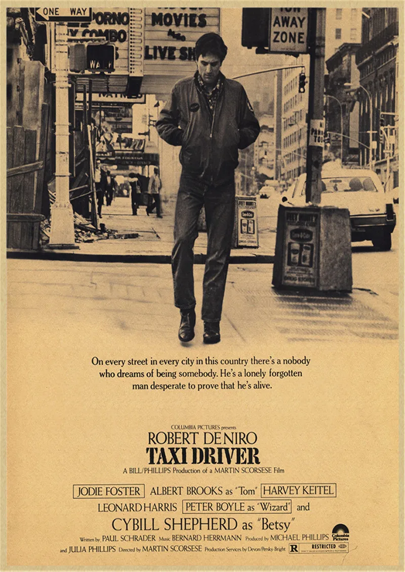 Taxi Driver Poster Original