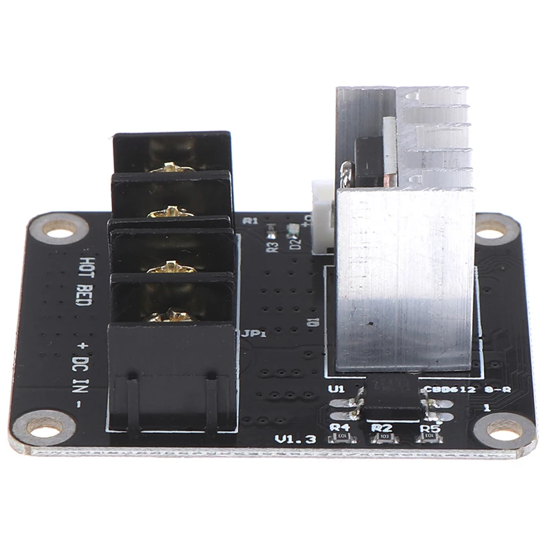 Модуль расширения MOSFET для 3d принтера, 2-контактный свинцовый Anet A8 A6 A2, совместимый с 3d принтером, черный