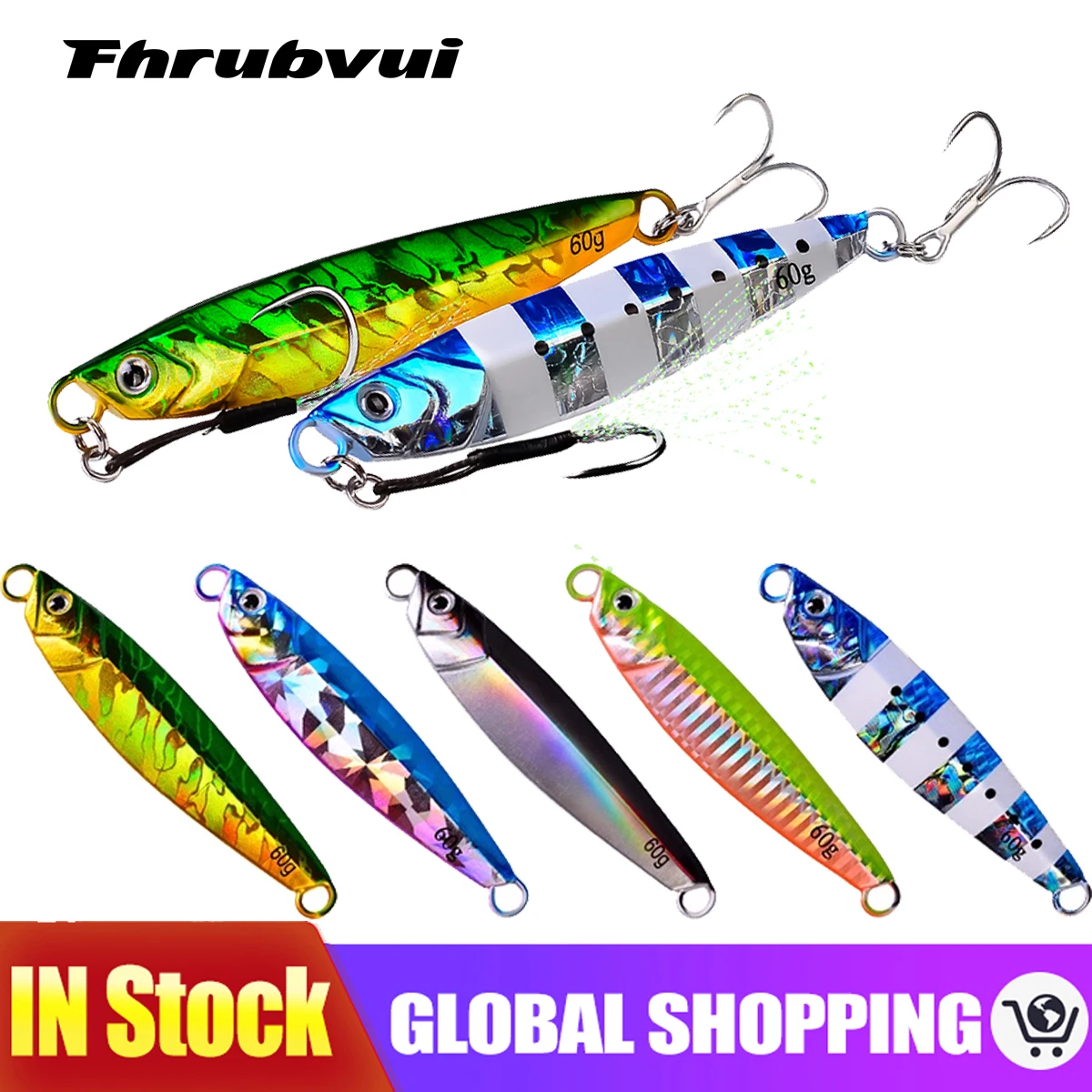 

Рыболовная приманка-Карандаш 5 шт./лот, вес 7-60 г, искусственная Тонущая твердая приманка-карандаш для ловли нахлыстом, рыболовные приманки