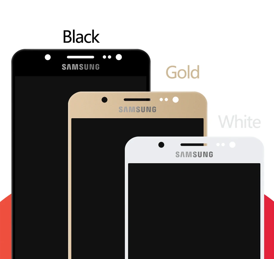 Супер AMOLED ЖК для 5," samsung Galaxy J7 ЖК-экран+ сенсорная панель дигитайзер Замена для J710