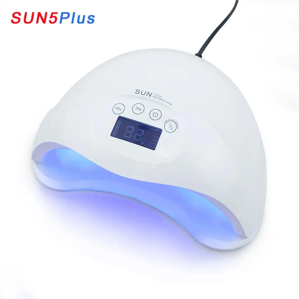 Сушилки для ногтей SUN 5 Plus 48 Вт с УФ светодисветодиодный 24 светодиода отверждения