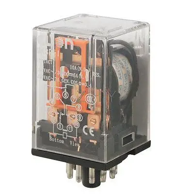 

DC 12V Coil 3PDT 11 Pins 3NO 3NC General Purpose Relay MK3P-I