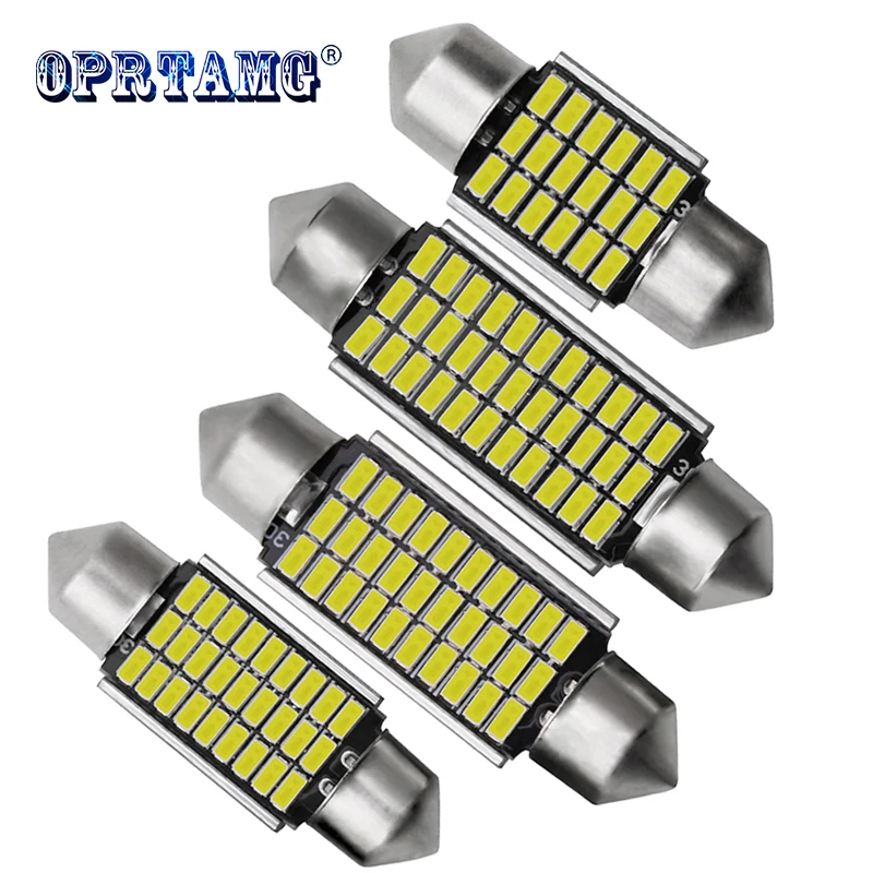 

1pcs 2019 C5W LED Car Interior Light Canbus Festoon 31mm 36mm 39mm 42mm LED Bulbs 6000K White Dome Reading Light Auto Lamp 12V