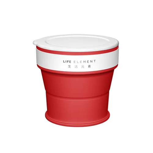 Only one folding cup 110 V-240 V складной чайник сжатого Электрический чайник Еда Класс силиконовый Портативный путешествия воды чайник мини изоляции чайник - Цвет: Only one folding cup