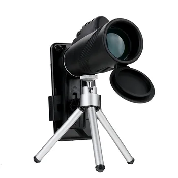 

40X60 Telescope Monocular Night Vision Phone Camera Lens Telephoto Hunting Telescope With Tripod