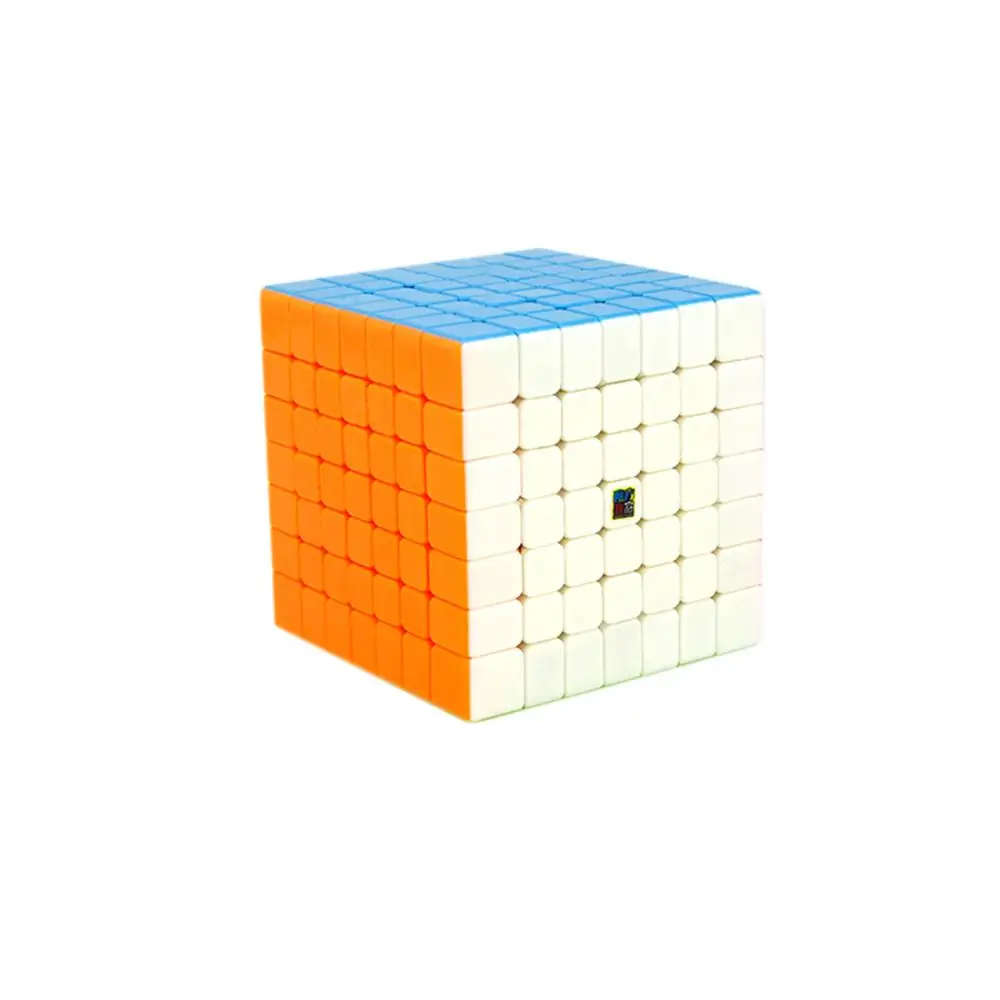Новое поступление MoFang JiaoShi MF7 7x7x7 speed Cube Cubing классная площадь 7x7 волшебный куб-красочный