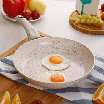 

AFBC Aluminium Nonstick Frying Pan Cookware Pancake Egg Pot No Smoke Cooker Kitchen Tool Fq-Ing
