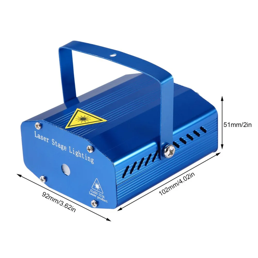Мини лазерный сценический световой эффект проектор открытый Рождество для вечерние стробоскопы DJ Клуб Бар Паб Свадьба ЕС США Великобритания plug