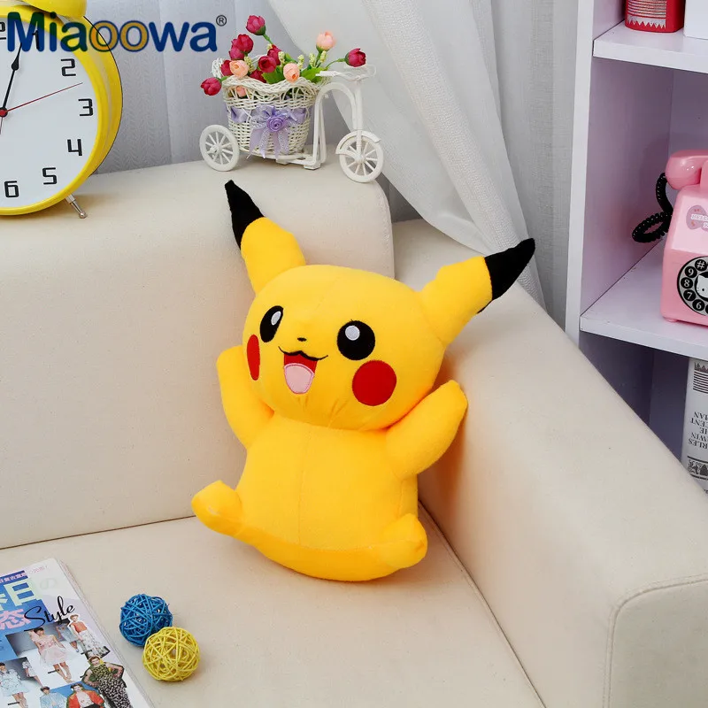 1pc 22cm Kawaii Pikachu Plush Toys High Quality Cute Stuffed Cartoon Animal Dolls Children Toys Movie TV Kids Christmas Gift 1pc 22cm Kawaii Pikachu Plush Toys High Quality Cute Stuffed Cartoon Animal Dolls Children Toys Movie TV Kids Christmas Gift