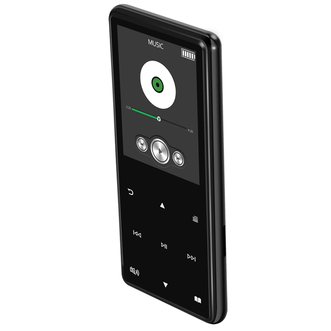 2 4 &quotTFT Bluetooth 1 MP3 плеер HiFi MP4 Спорт мини Walkman динамик FM рекордер ручка с TF/SD