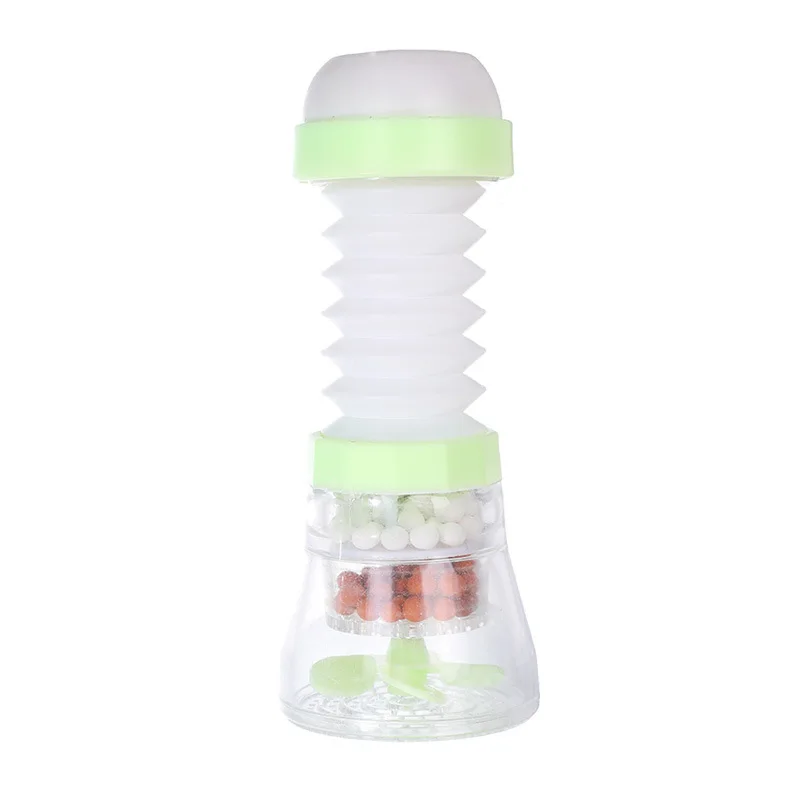 Креативный кухонный регулируемый кран брызг душ выдвижной кран водосберегающая насадка с фильтром кухонный фильтр - Цвет: Double filter 3