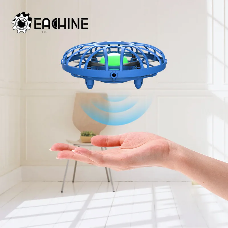 Eachine E111 Mini Drone UFO Infrared Sensing Control Hand Flying
Aircraft Quadcopter Infraed Induction Intlligent BNF RC Kid Toy