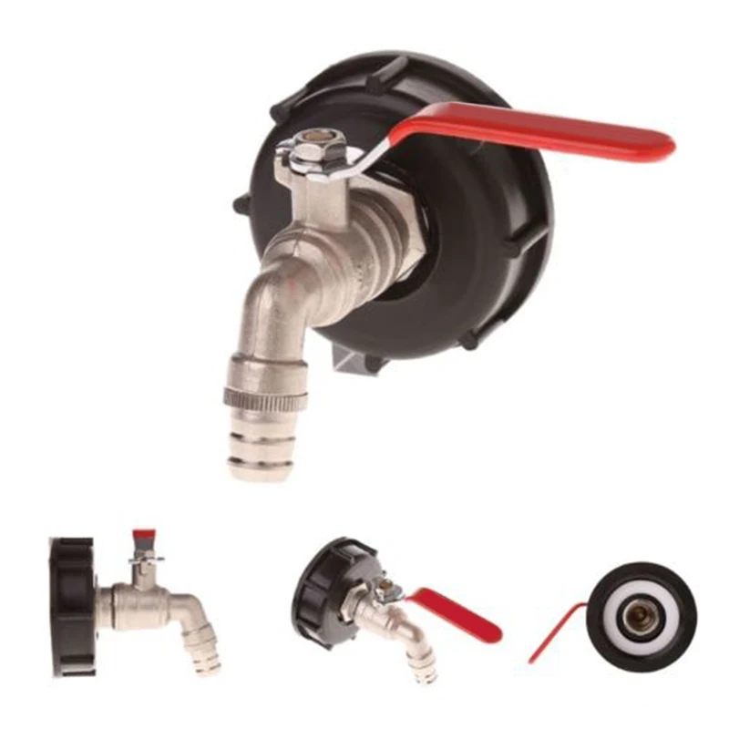 

2.36\\\" Faucet Valve To 3/4\\\" Brass Hose For Garden Home Irrigation System Tool Drain Adapter