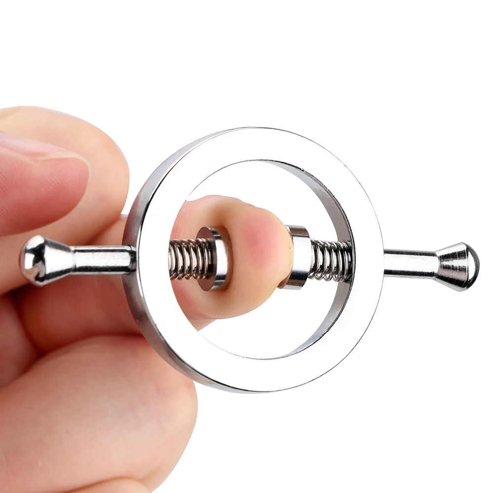 Nipple Sex Toys Nipple Clamps Metal Nipple Clamps Clitoral Clips Bondage Set Sex Toys For Women Couple Tools Adults Games Erotic Products Harness Accessories