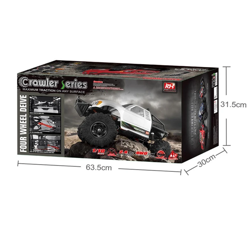 Hobby 1093-ST 1/10 2,4G 4WD Rc автомобили для детей водонепроницаемый матовый Rc автомобиль Trail Rigs грузовик RTR игрушка ЕС вилка