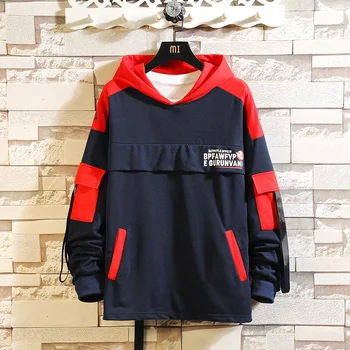 

2020 AUTUMN Spring Fashion High Quality Sweatshirt Men Hip Hop Long Sleeve Pullover Hoodies Sweatshirt Clothes