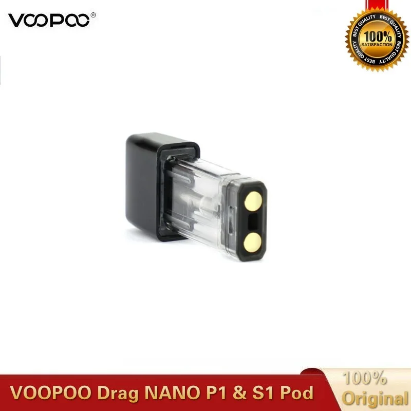 Картридж VOOPOO Drag NANO Pod 2 ~ 20 шт./лот 1 0 мл с катушкой 8 Ом 6 ядром 5 для NANO|Атомайзеры