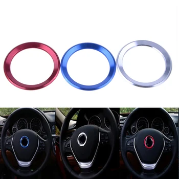 

Steering Wheel Center Logo Decor Ring For BMW 1 3 4 5 7 Series M3 GT5 X5 Automotive Interior Decoration
