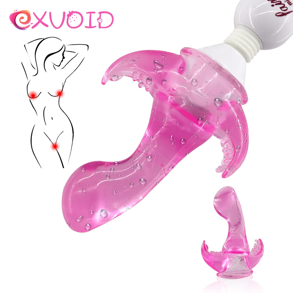 Колпачок для вибратора EXVOID 5 см колпачок крепления волшебной палочки точки G