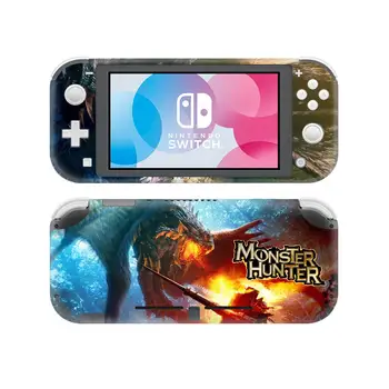 

Monster Hunter Skin Sticker Decal For Nintendo Switch Lite Console and Controller Switch Lite Mini Protector Skin Sticker Vinyl