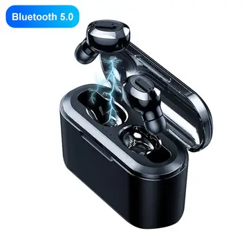 

T2 Mini In-Ear Wireless Bluetooth 5.0 Earphone Sports Earbuds Invisible In-ear Ear hook ear motion headset with Charge Box