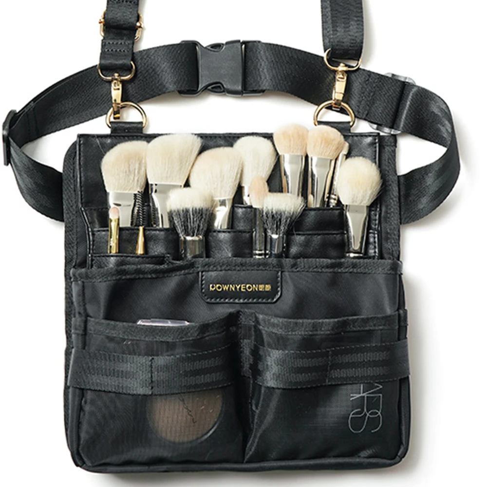 Rownyeon Makeup Brush Wast Belt Bag 