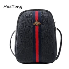 Сумочка для мобильного телефона и сумочки для женщин маленький кошелек приспущенное на плечах мини-платье сумка пчела через плечо сумки Мода карты карман для женщин