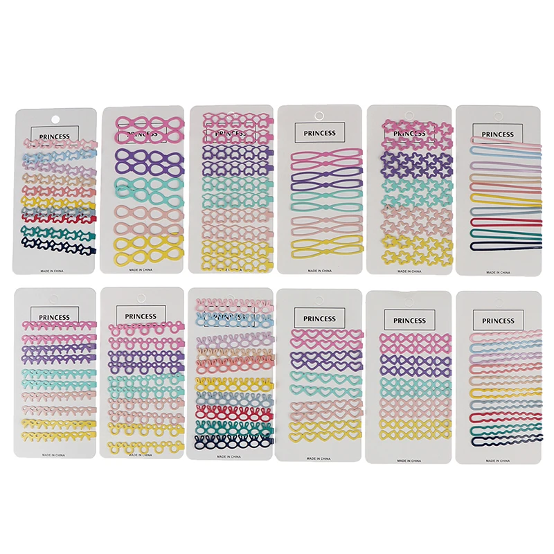 

(10pcs/Package) Lovely Candy Color Hair Pin Cute Clip Hairpins Fresh Hair Side Clips Pretty Hair Accessories