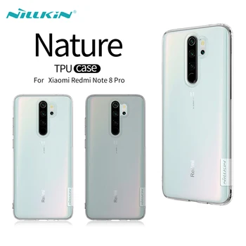 

Case for Xiaomi Redmi Note 8 Pro NILLKIN Ultra Slim Clear Soft Silicone Phone Cases For Xiaomi Redmi Note8 Note 8 Pro Back Cover