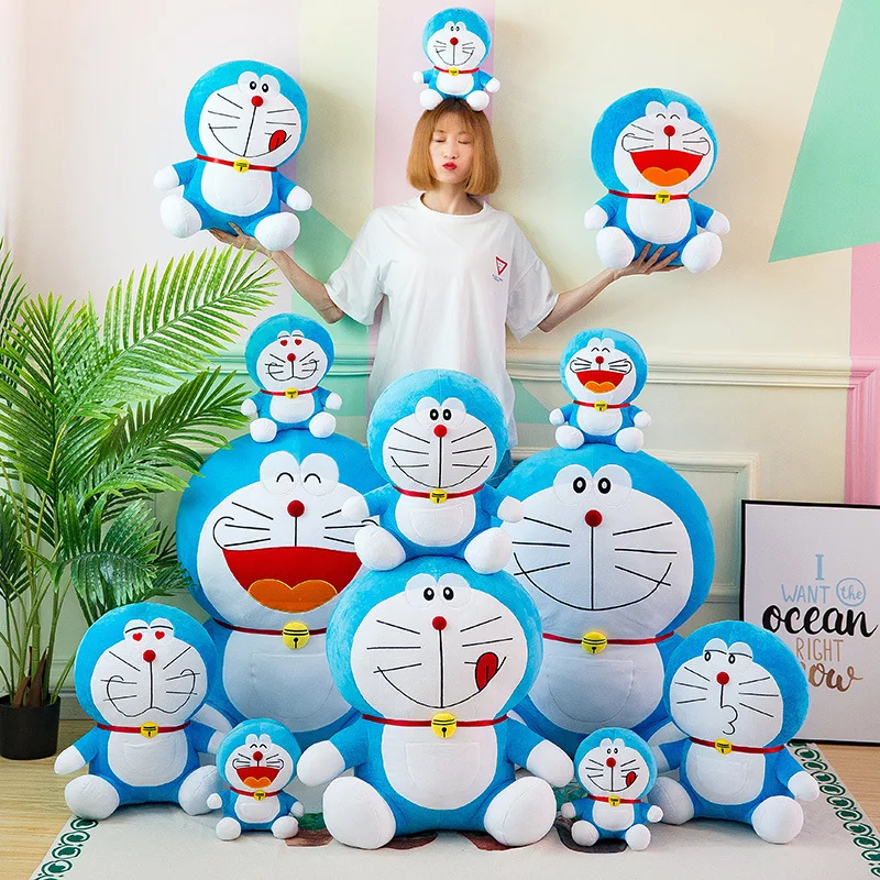 

Classic Cartoon Doraemon Plush Toys Jingle Cats Doraemon Doll Crane Machines Doll Gift Children Gift