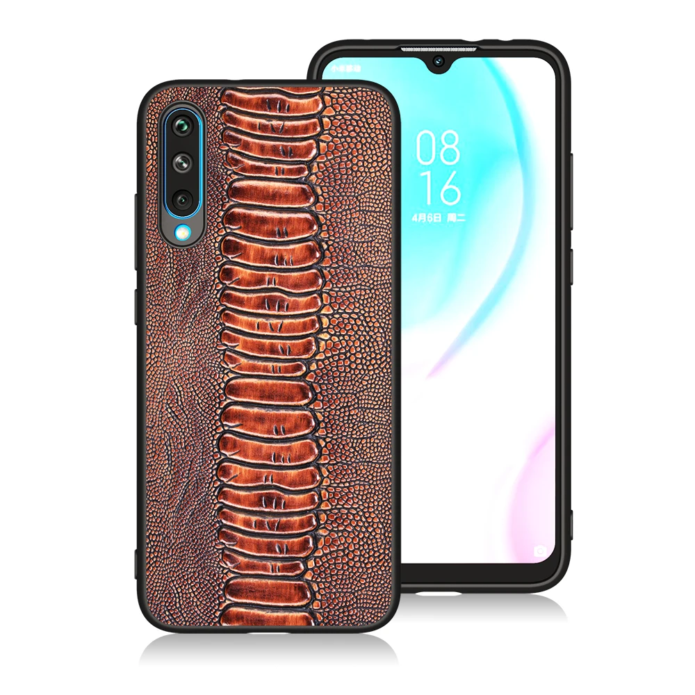 Brown Для huawei Honor 20 Pro чехол противоударный Honor 9 9X10 8X Pro Lite задняя крышка из натуральной кожи защитные чехлы 7C 8C чехол - Цвет: Brown
