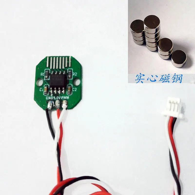 

AS5600 Absolute Value Rotary Encoder Coded Disc PWM/I2C Interface Accuracy 12bit Brushless Motor Applicable 5PCS/Lot