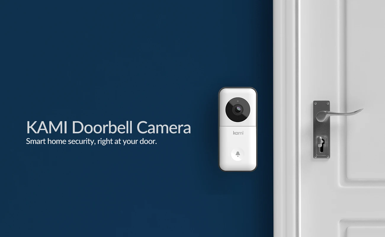 YI Kami Doorbell Camera Smart Home Wireless Wifi Video Door Bell Waterproof With Facial Recognition House Doorman AI-Powered door intercom with camera