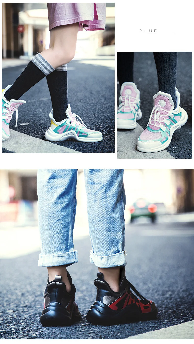 Уличные Джокер Archlight Подиумные кроссовки для девочек обувь для скейтбординга летняя дышащая детская обувь для детей кроссовки
