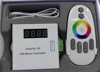 

Magic music led controller intelligent magic full color strip controller RF controller